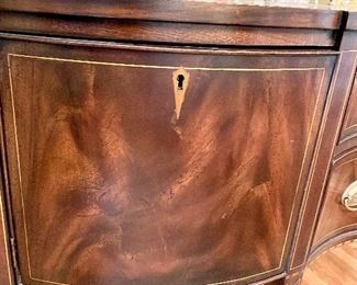 lovely key escutcheon inlay  