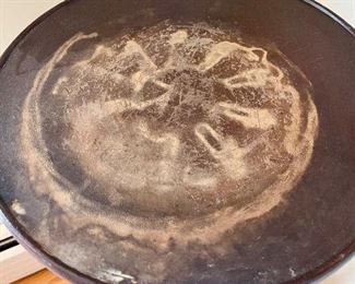 Water damage to top of fern stand