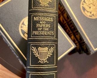 Partial set of books