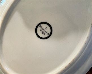 makers mark on small tureen