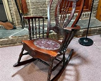 Lovely Victorian rocker 