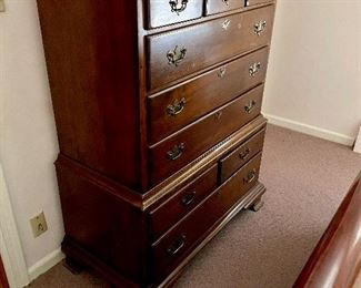 Cushman Colonial Chest on Chest of drawers