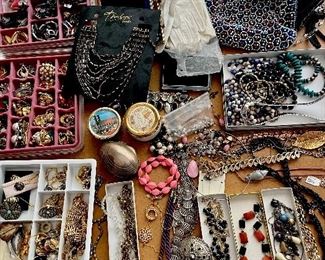 Loads of costume jewelry 