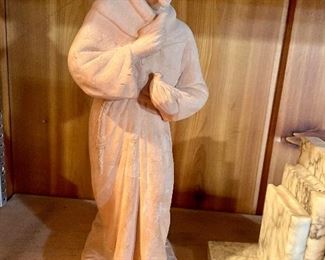 St. Francis terracotta statue