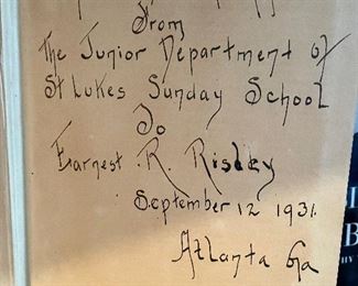 Front cover of book...