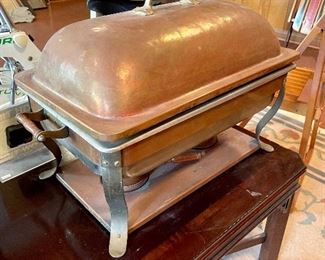 Copper Server Chafing Dish