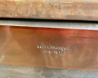 Bazar Francais New York COPPER