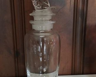 Italian Glass Cocktail Shaker 