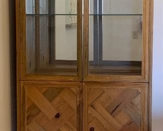 Vintage Bookcase/China Cabinet