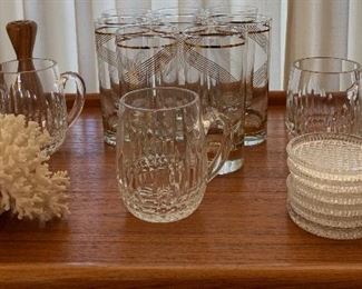 Vintage Barware, Mikasa Glassware