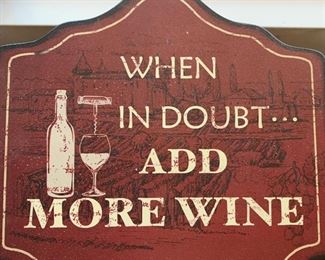 When in Doubt...Add More Wine