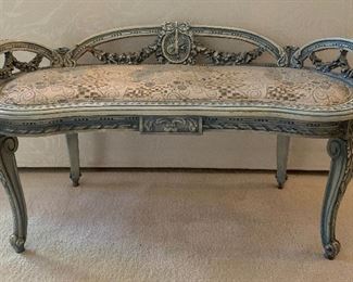 Settee Bench French Provincial Style