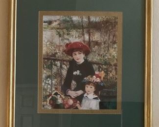 Art Renoir "Two Sisters on a Terrace"