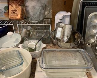 Pyrex, Corning, Baking