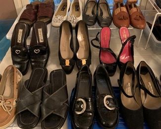Women's Shoes Size 6
Bandolino, Aigner, Sperry, Donald J. Pliner,
Michale Kors, Salvatore Ferragamo, Franco Sarto,
Brighton, Cole Haan, Paul Gren, Stuart Weitzman
