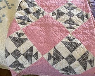 Hand stitched quilt