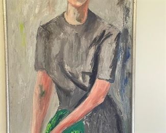 Portrait of young woman