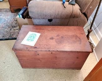 Antique blanket chest