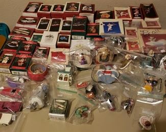 Hallmark Christmas ornaments 