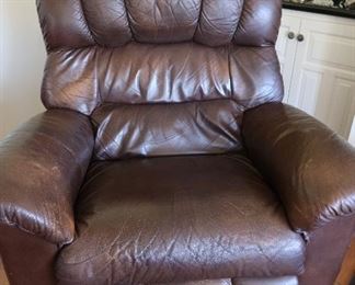 Lazy Boy Leather  Recliner