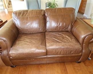Leather Couch 