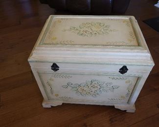 Painted Small Trunk