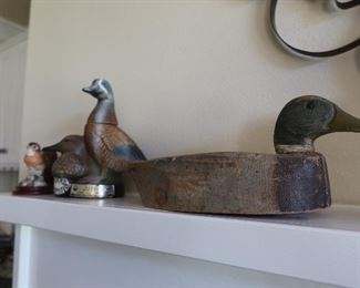 Antique Wooden Duck Decoy 
