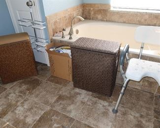 Clothes Pails - Shower Chair