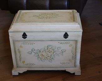 Small Hand painted Trunk