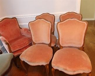 Set of 4 Antique Dining Chairs