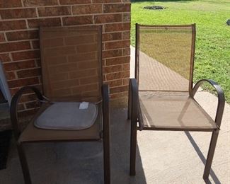 Pair of Outdoor Yard Chairs