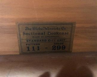 BY GLOBE-WERNICKE &Co. (All caps again! Pay attention!)