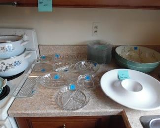 Beautiful vintage serving pieces