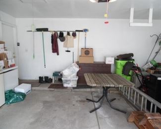 Lots of lawn equipment