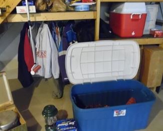 Plenty of outdoor gear