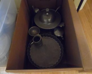 Beautiful pewter ware