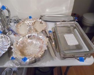 Vintage serving pieces