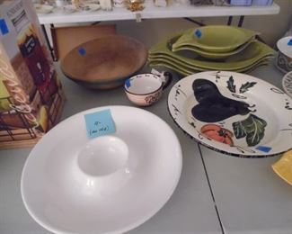 Beautiful serving pieces, priced to sell