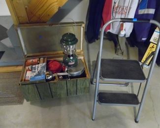 Entire collection of Boy Scout items, the whole trunk, for one low price