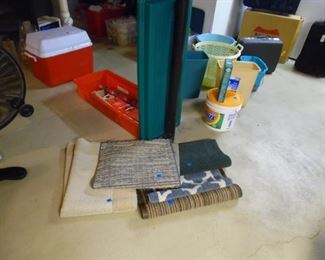 Various sizes of throw rugs, priced to sell, and very clean