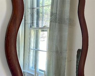 Item 45:  Antique Dresser Mirror - 21" x 33":  $75