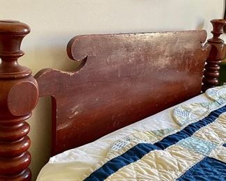 detail - please note imperfections to finish. 