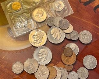 Item 63:  Lot of assorted coins:  $40