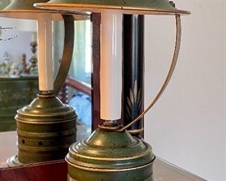Item 65:  Leviton Lamp (green) - 12": $28