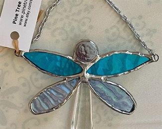 Item 80:  NEW Pine Tree GlassWorks Dragonfly:  $14
