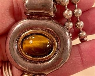 detail - necklace is .925 and from Israel