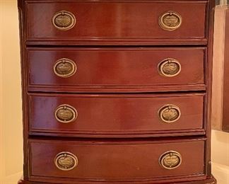 Item 113:  Bombay Co. Jewelry Chest - 12.75"l x 8"w x 14.25"h: $42