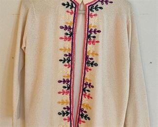 Item 116:  Vintage Dayne Taylor Wool Sweater:  $42