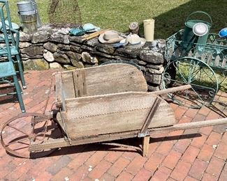 Item 151:  Vintage Wheelbarrow:  $125