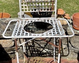 Item 153:  Outdoor Sink - 27.25"l x 17.5"w x 45"h:  $65